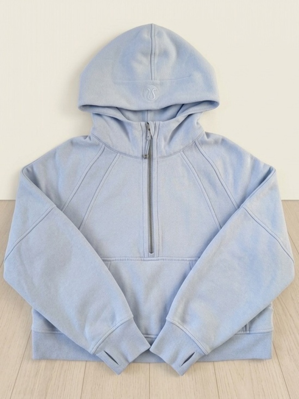 Lululemon Scuba Oversized Half-Zip Hoodie Periwinkle Blue M/L